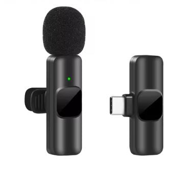 MICROFONE DE LAPELA SEM FIO 5.0