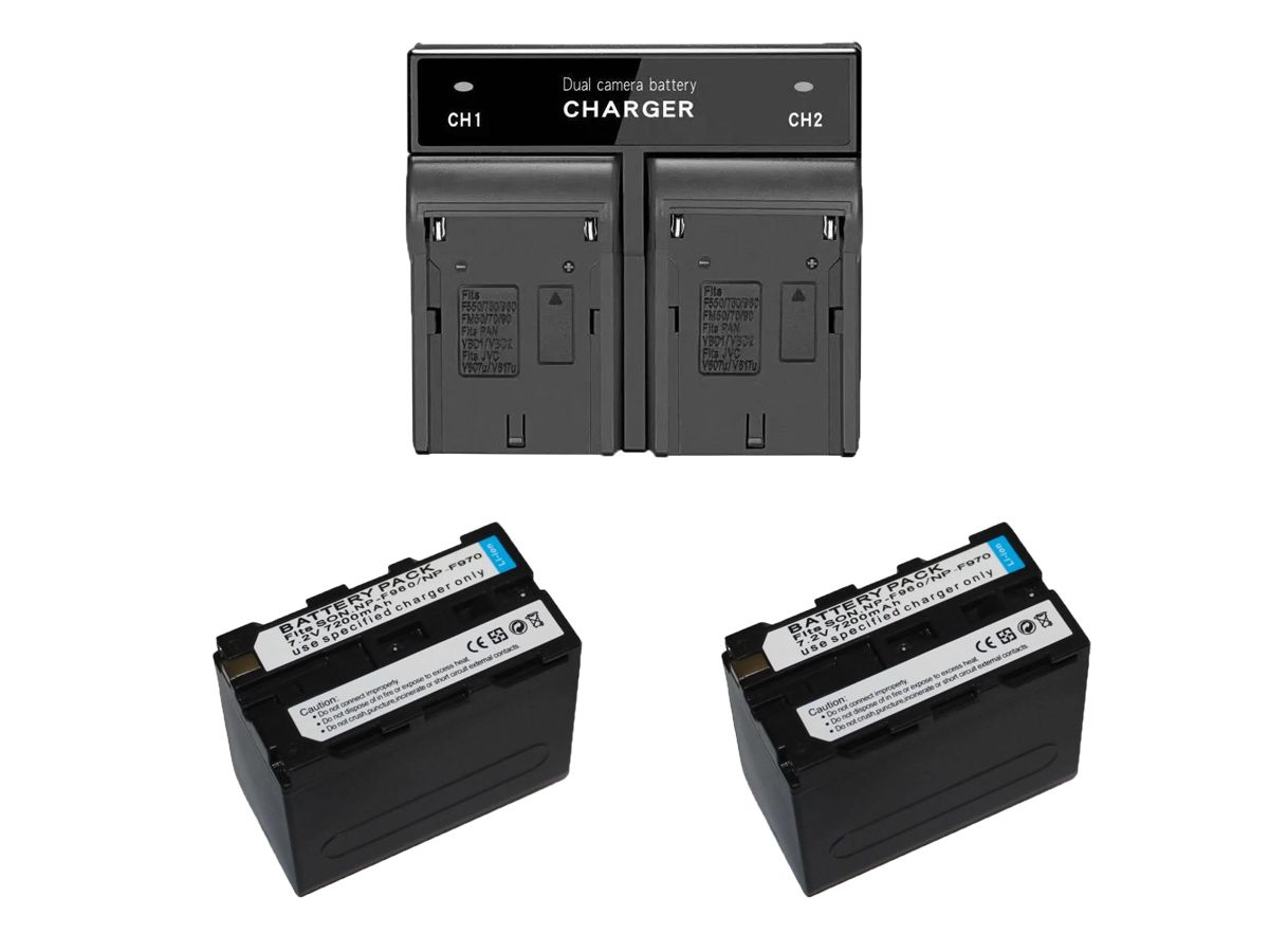KIT - Baterias p/ Placa YONGNUO 600L II
