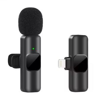 MICROFONE DE LAPELA SEM FIO 5.0
