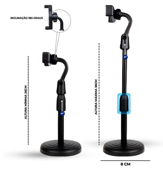 Suporte profissional p/ celular