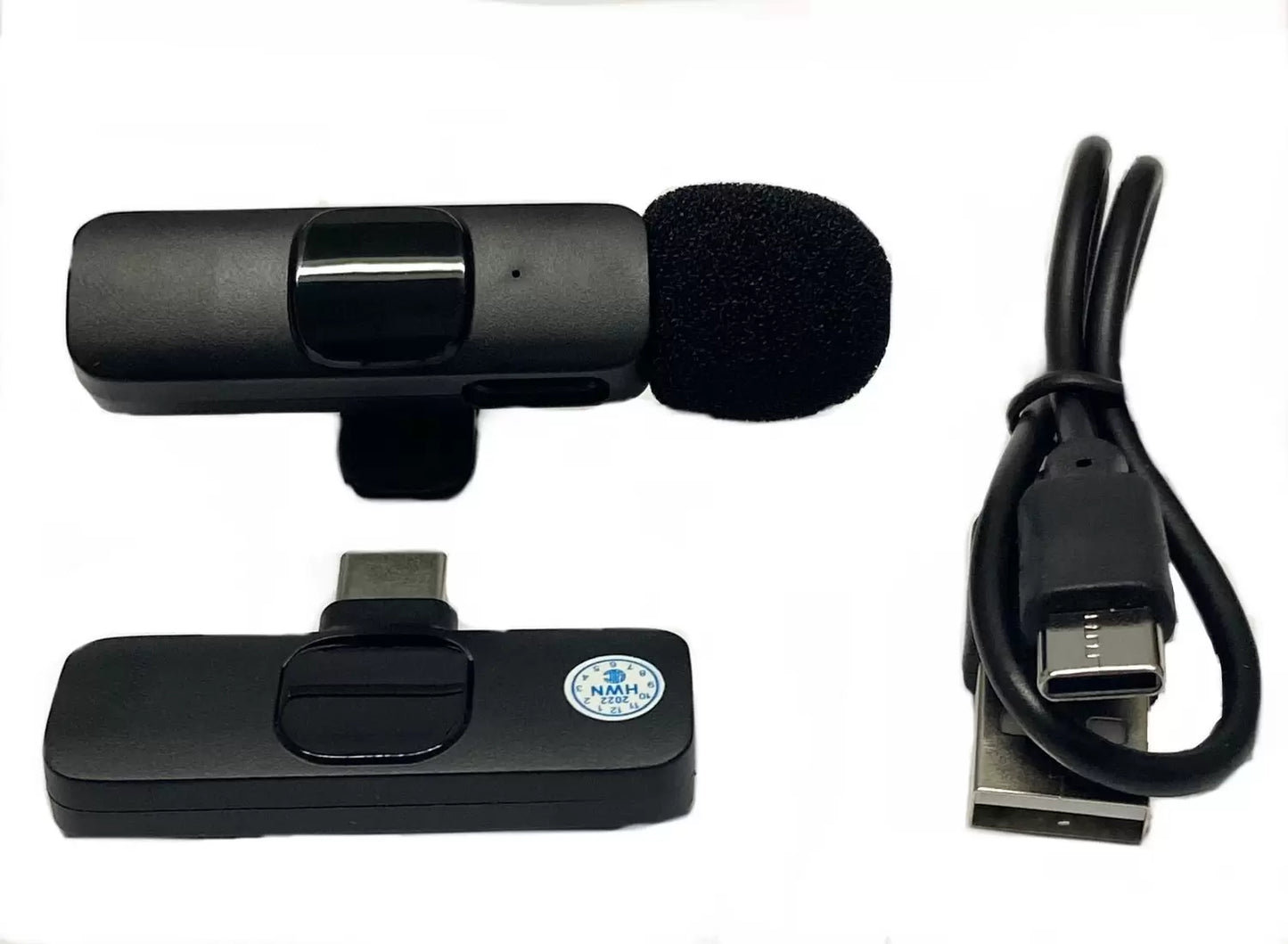 MICROFONE DE LAPELA SEM FIO 5.0