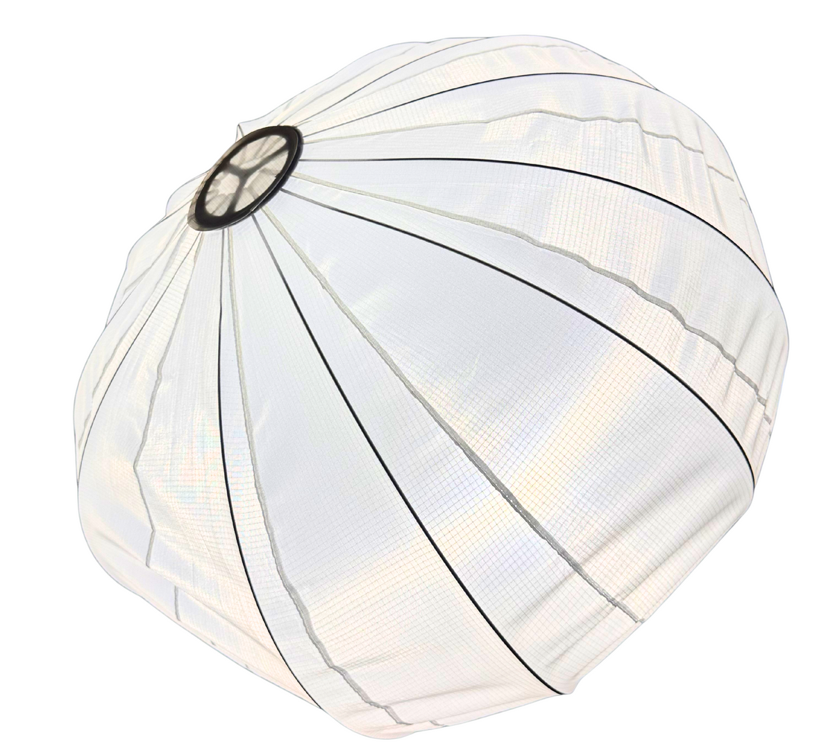 Luz fotográfica de led 200w com balão chinês