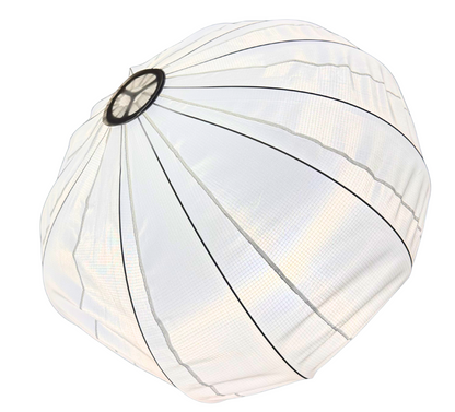 Luz fotográfica de led 200w com balão chinês