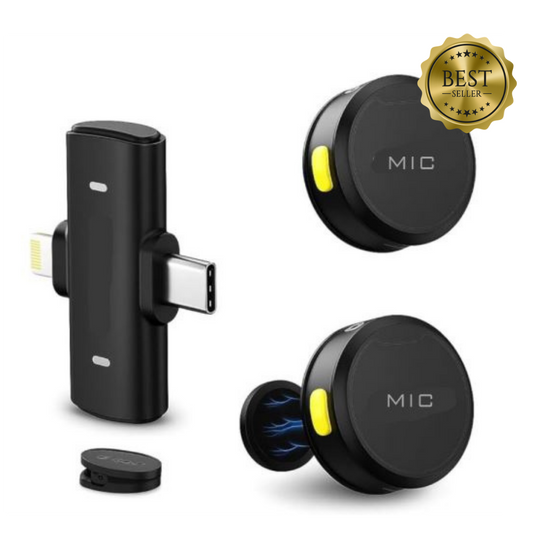 Microfone de lapela Max