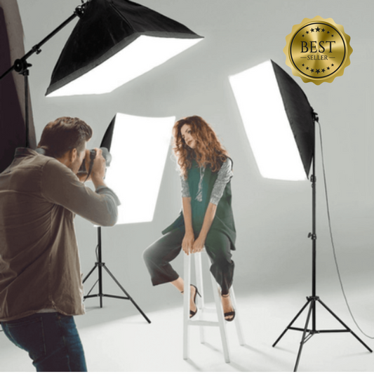 Softbox iluminação para estúdio