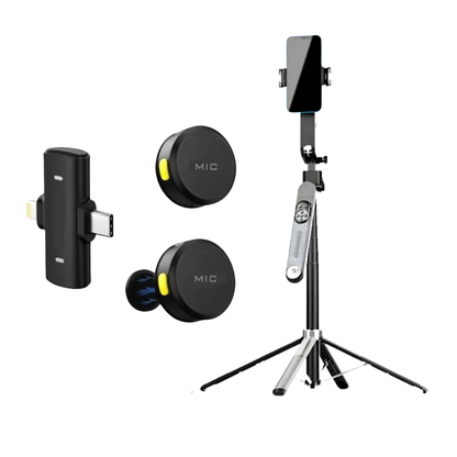KIT - Smart Follow me + Microfone de lapela Max