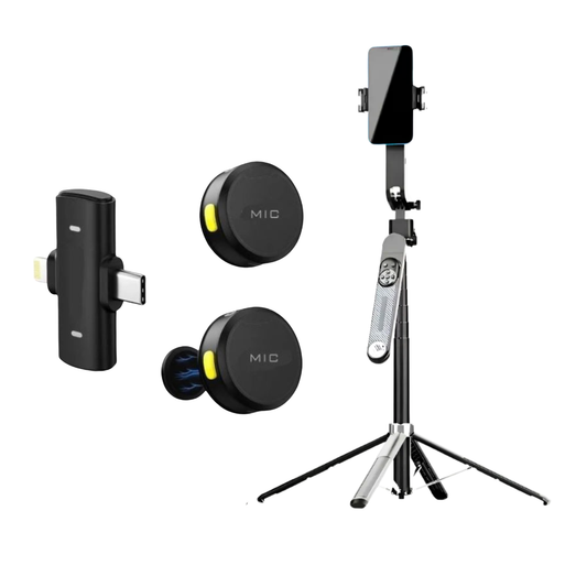 KIT - Smart Follow me + Microfone de lapela Max