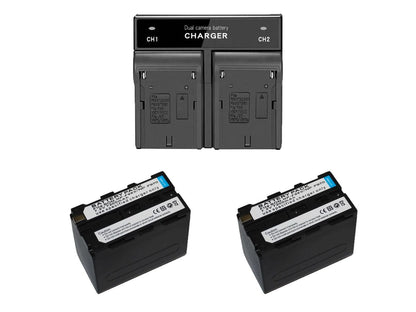 KIT - Baterias p/ Placa YONGNUO 600L II