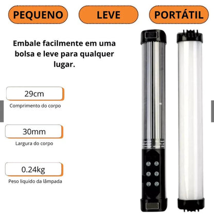Bastão de Led compacto Short RGB