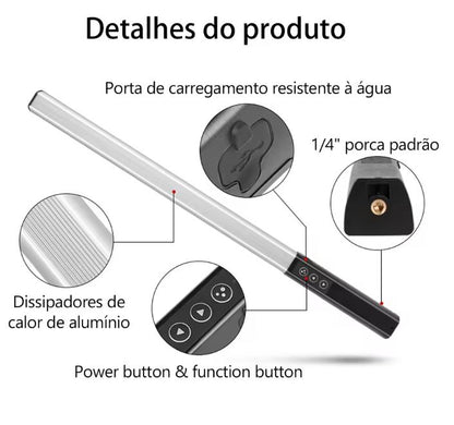 Batão de led RGB Max