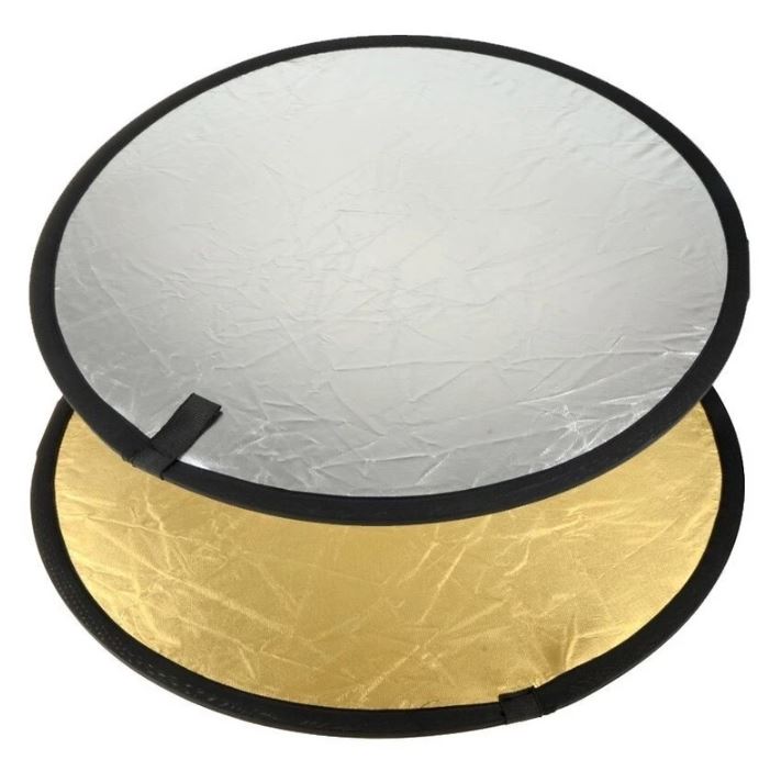 Rebatedor dourado e prata 30cm