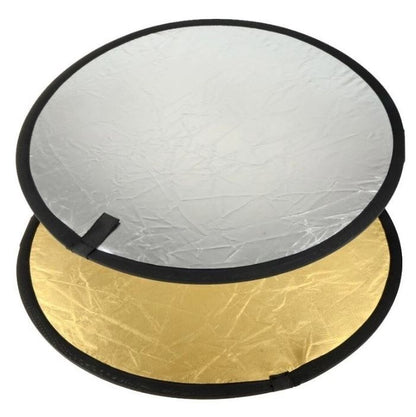 Rebatedor dourado e prata 30cm