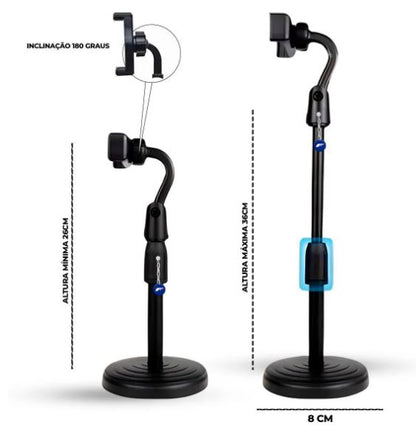 Suporte profissional p/ celular