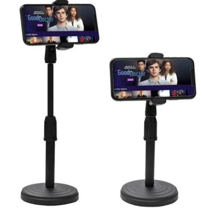 KIT - SUPORTE DE MESA + BASTÃO DE LED RGB + MICROFONE DE LAPELA MAX